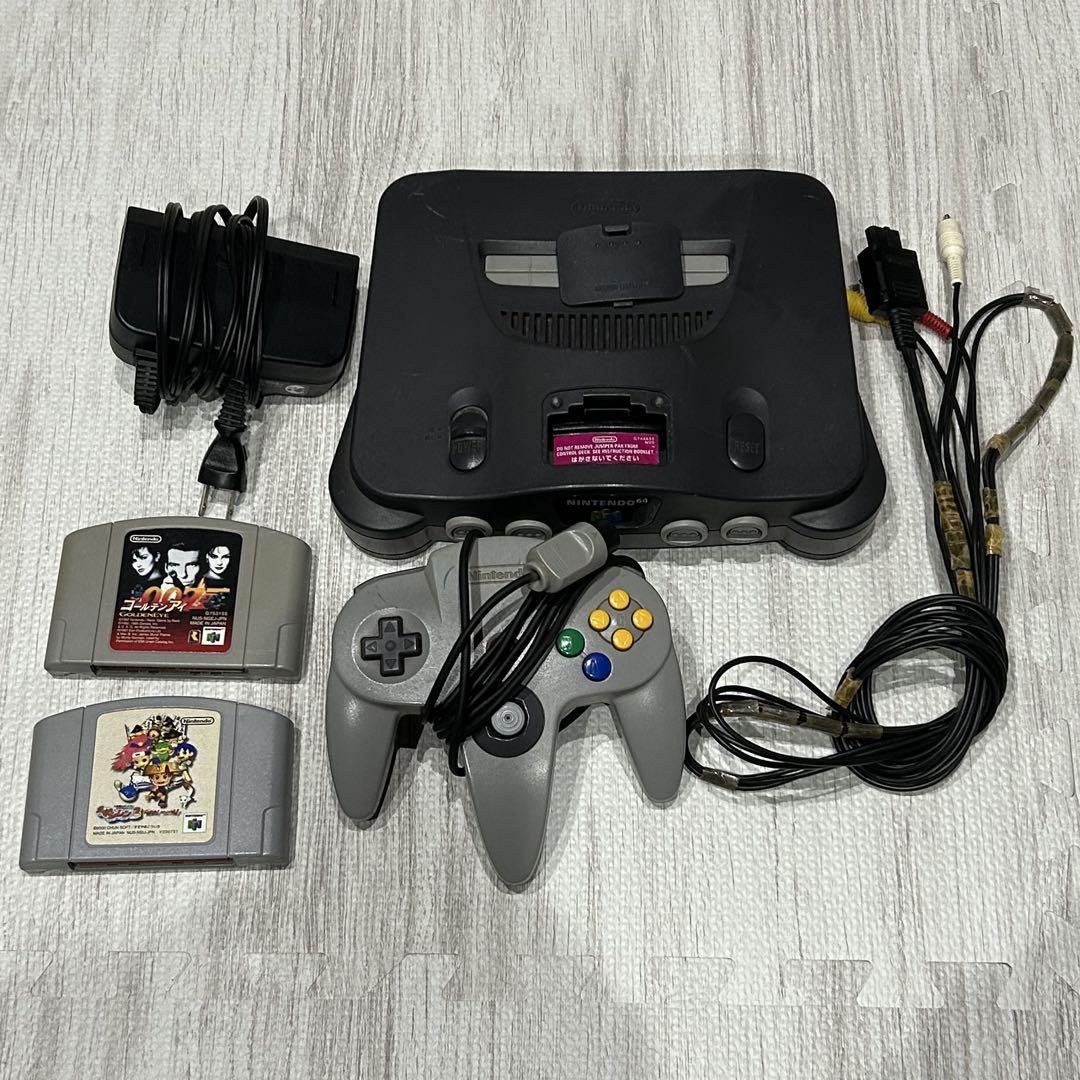 Nintendo64 ニンテンドー64 本体　カセット付き
