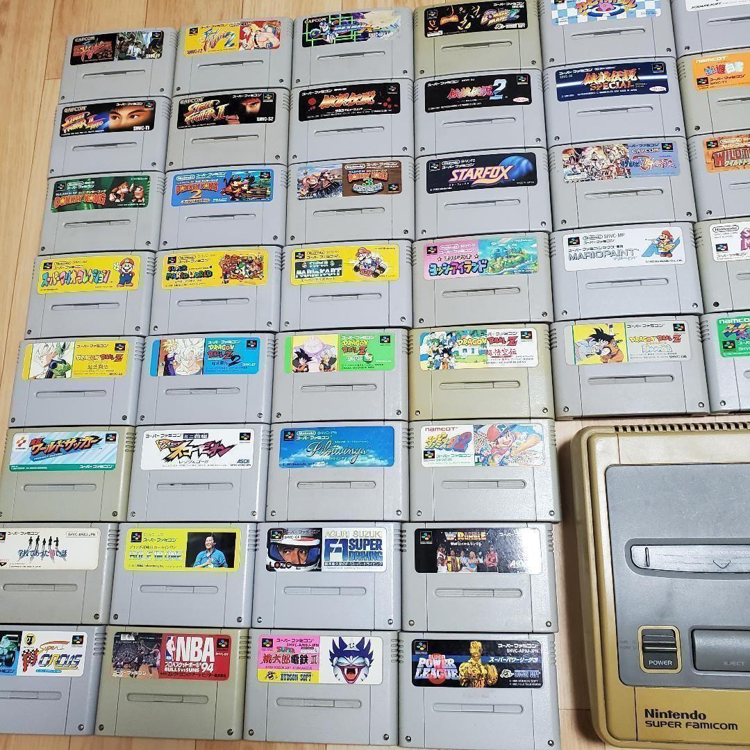 スーパーファミコン本体 ソフト43本セット