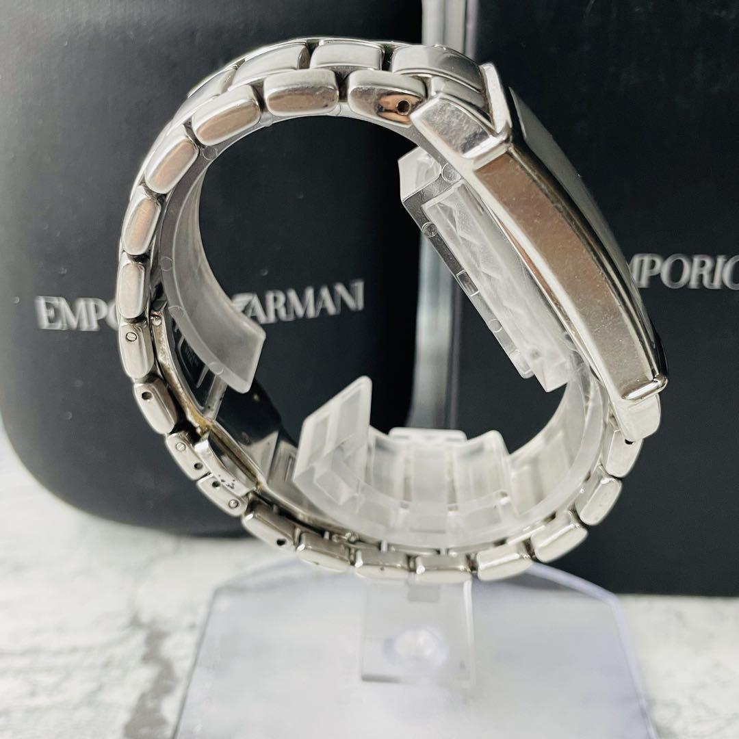 新品電池】2794 EMPORIO ARMANI 腕時計 スモークガラス 時計