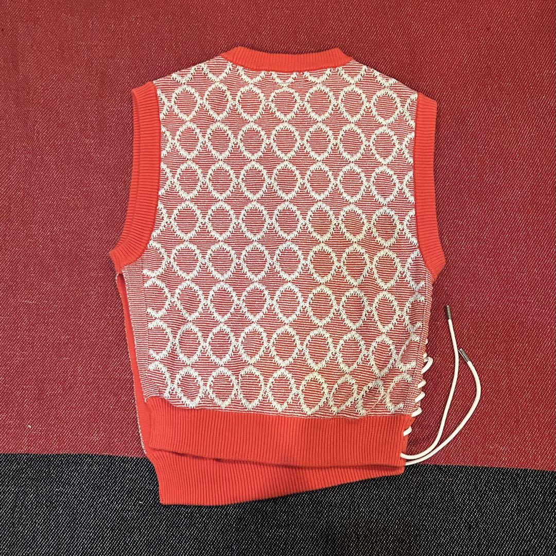 SYU.HOMME/FEMM Tambourine Knit Vest