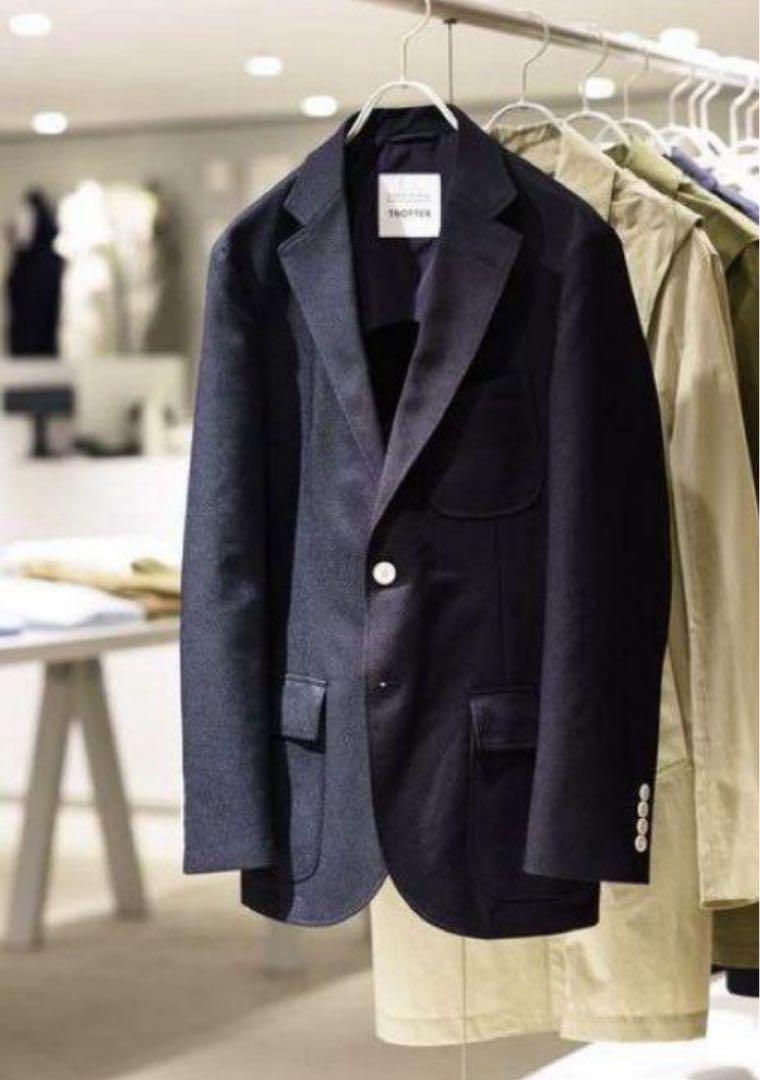入手困難　限定　マッキントッシュ　ネイビー　ジャケット　38R　M 春夏