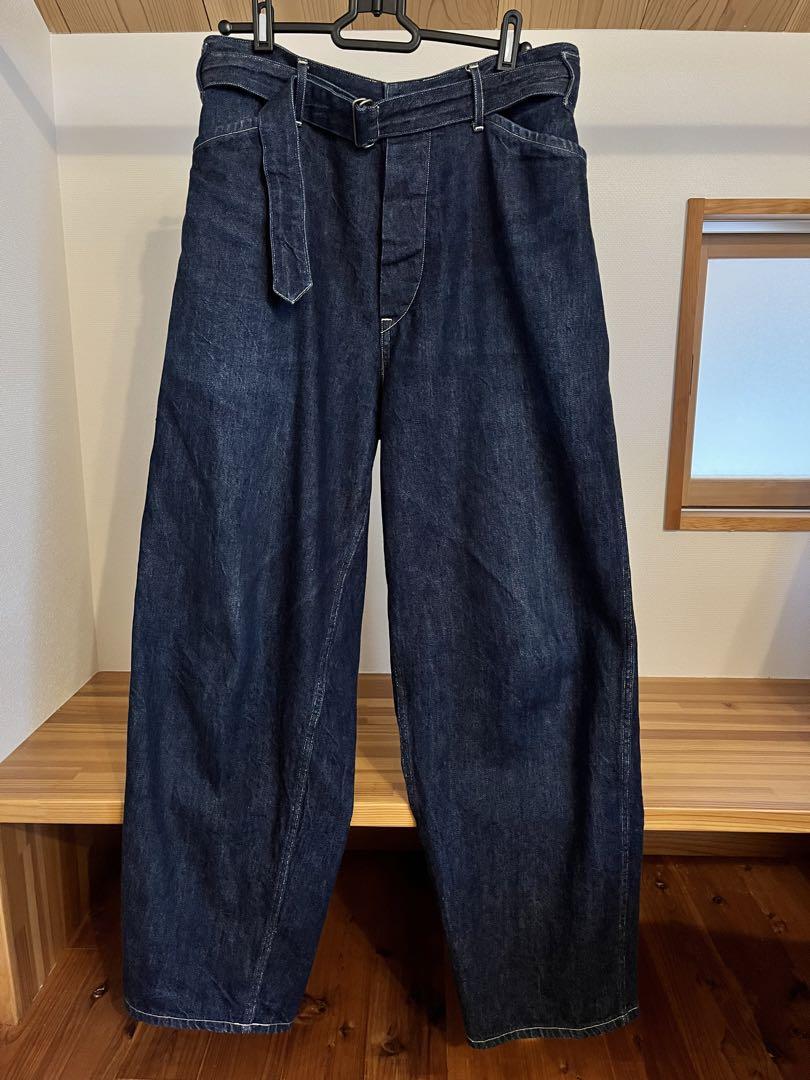COMOLI / BELTED DENIM PANTS – MaW SAPPORO