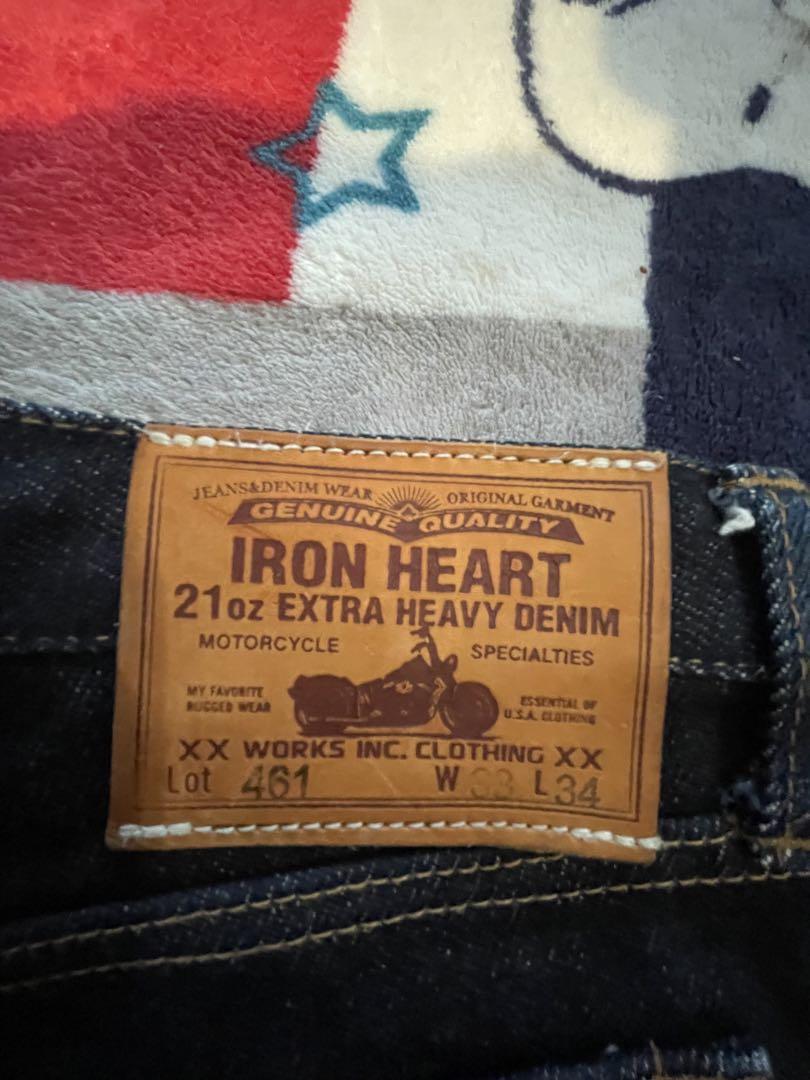 値下げIRON HEART 21oz エクストラヘビーデニム W33 L34
