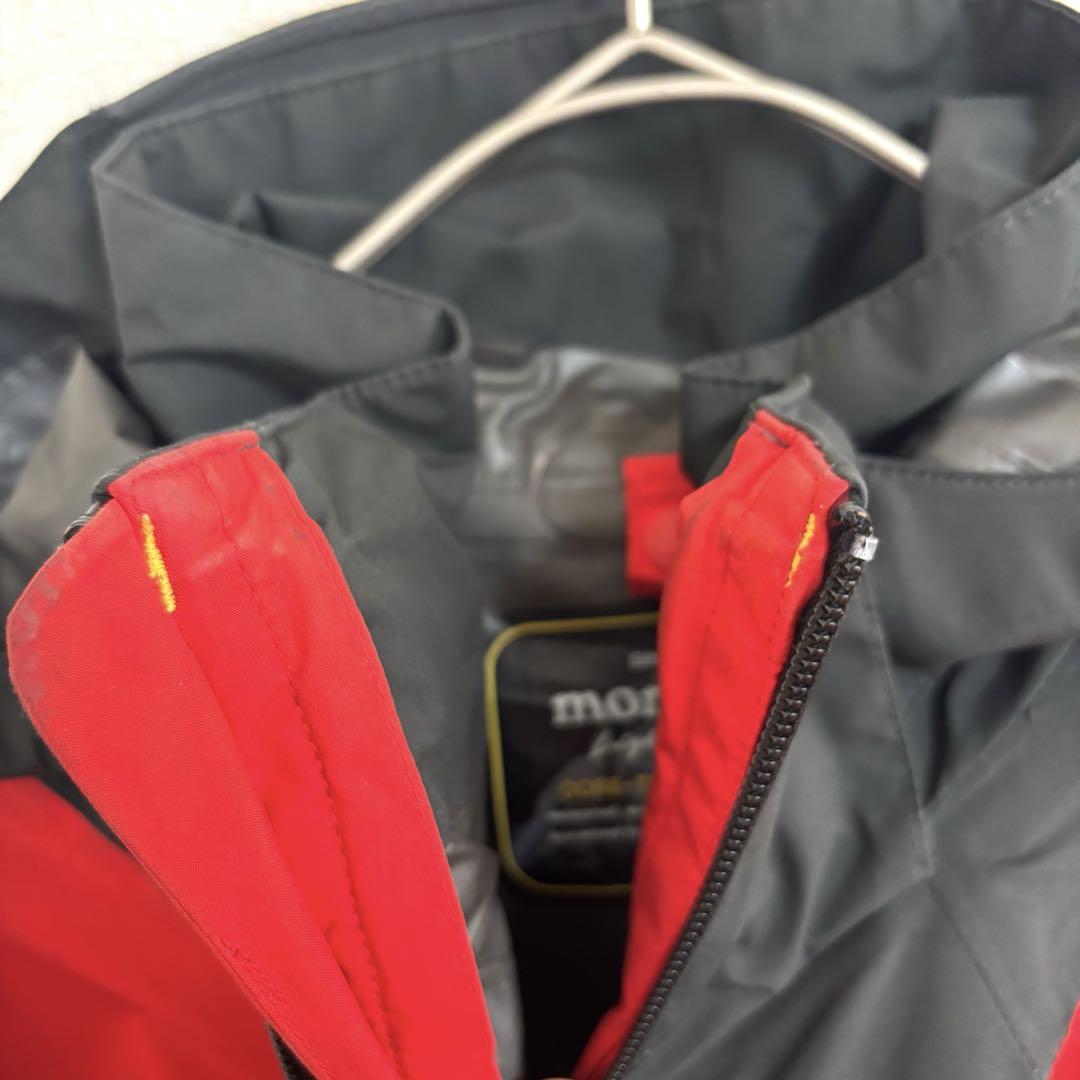 モンベル GORE-TEX ゼロポイント マウンテンパーカー 赤 M-L