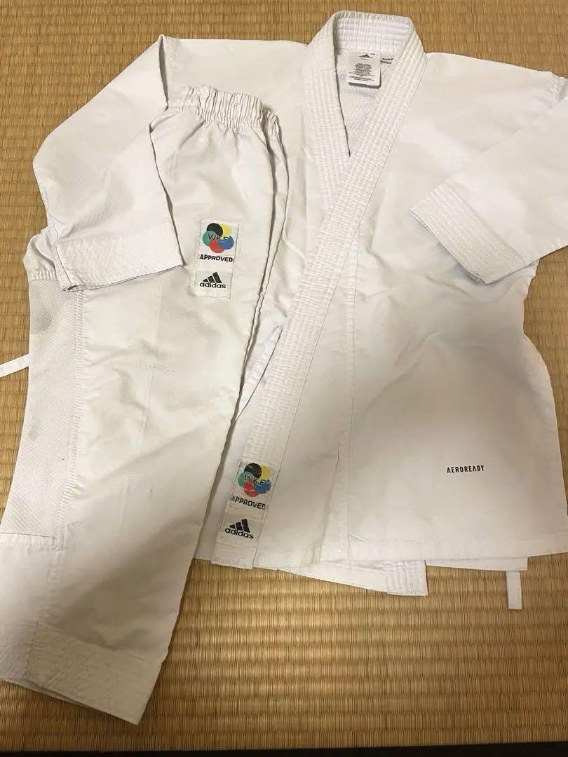 adidas 空手道着セット WKF承認 120cm アディファイター 4,550円
