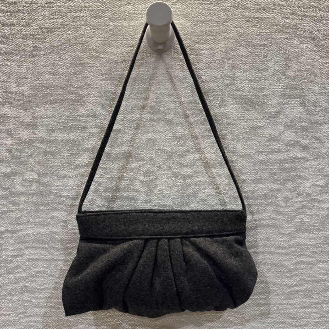 COMME des GARÇONS ダークグレー サコッシュ