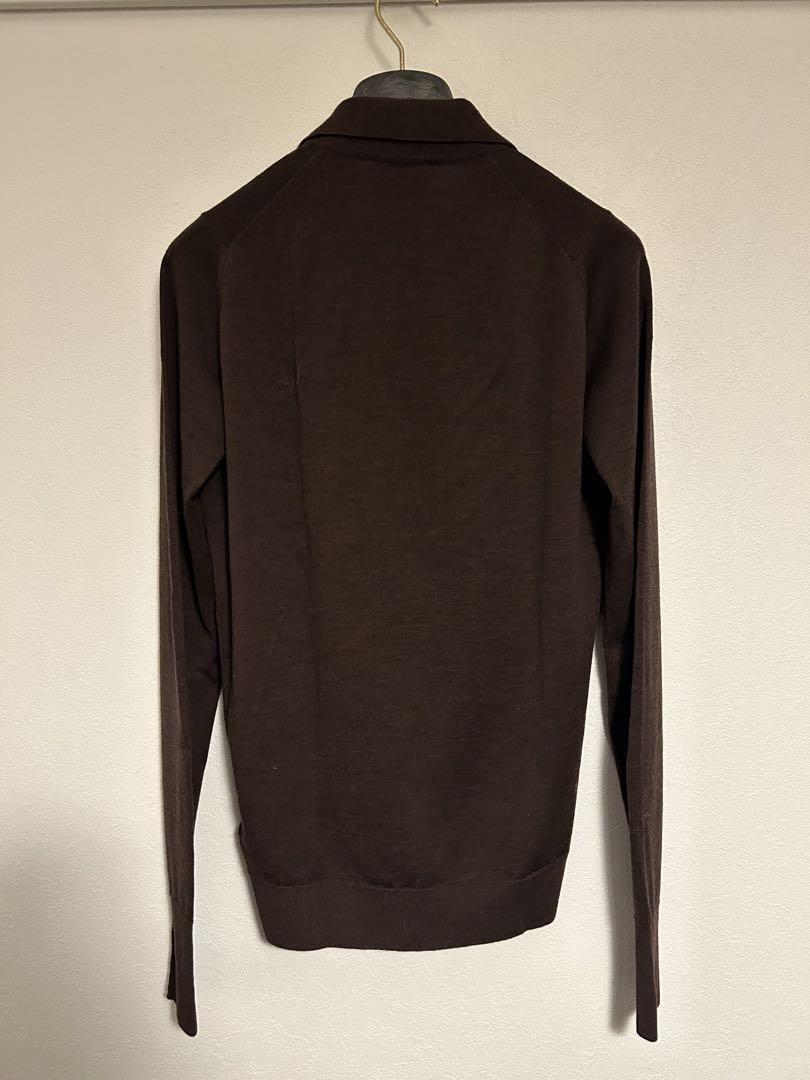 希少【美品】ジョンスメドレー　XS ニットポロ　グランサッソ　ドルモア　ザノーネ