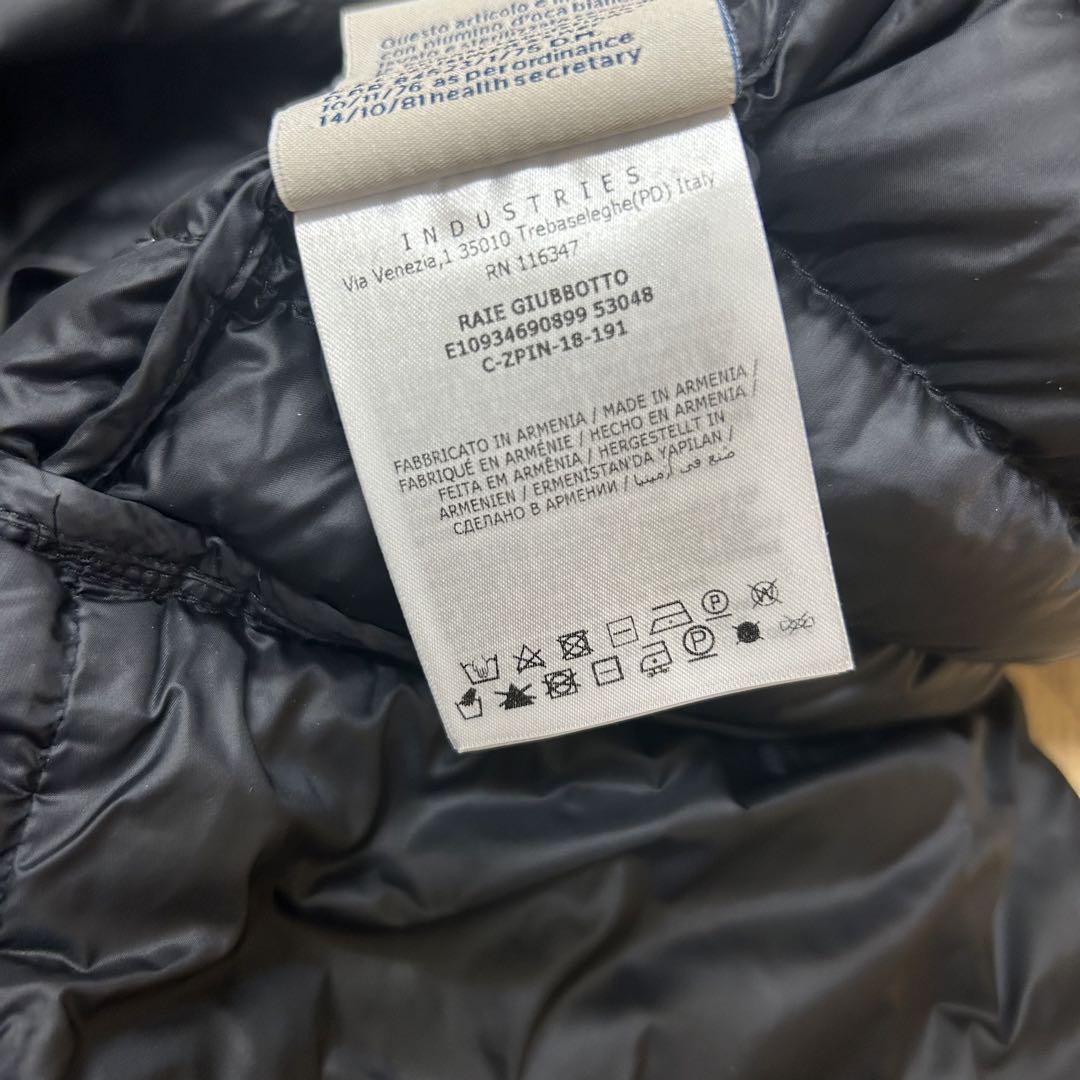 【極美品】 MONCLER モンクレール軽量ライトダウンジャケットRAIEライエ
