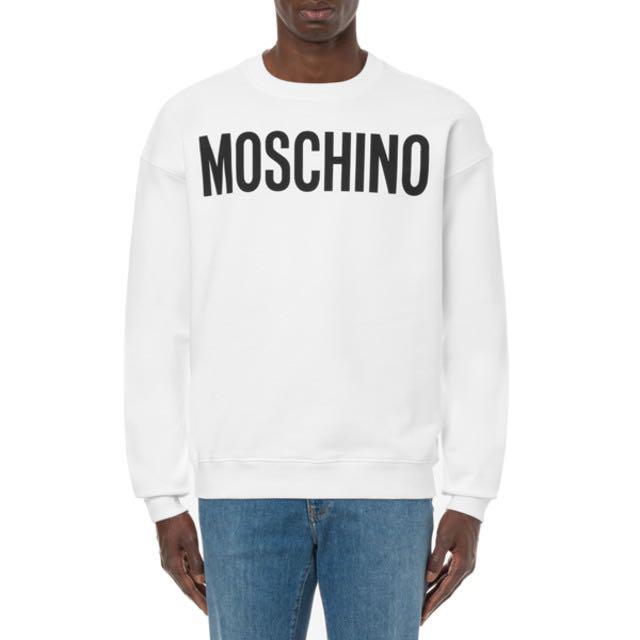 ブラック系,2XL(3L)【限定販売】 MOSCHINO COUTURE モスキーノ 保障できる MOSCHINO COUTURE モスキーノ クルーネック スウェット 50 スウェット