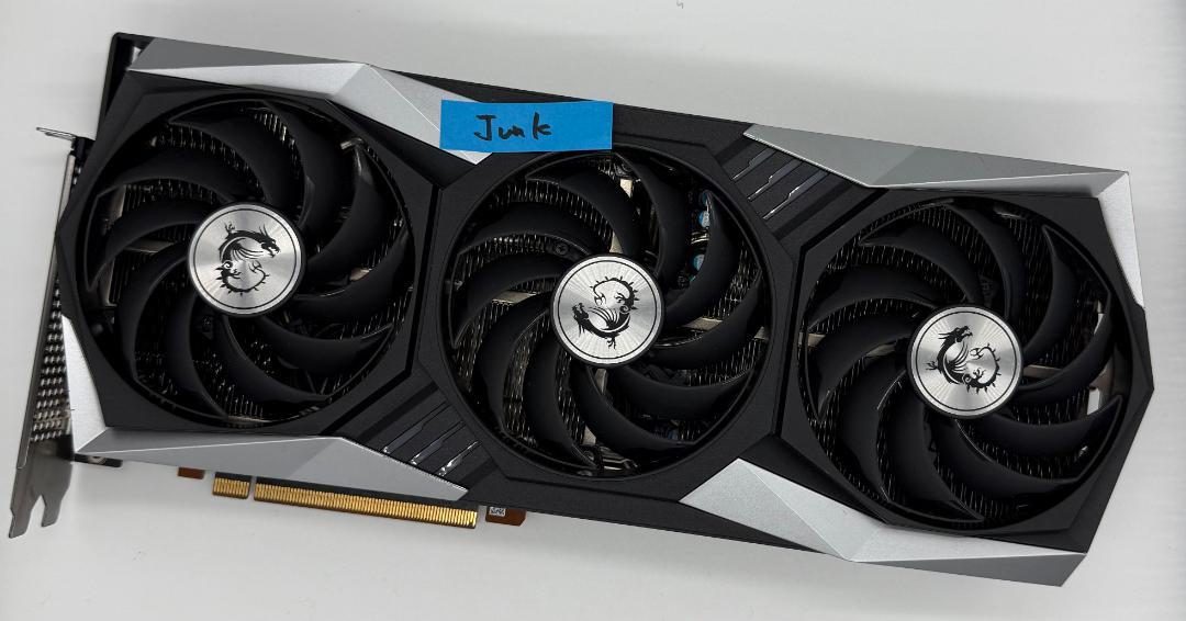 [部品取り]MSI GAMINGX TRIO RX6800XT 部品取り]MSI GAMINGX TRIO RX6800XT - メルカリ
