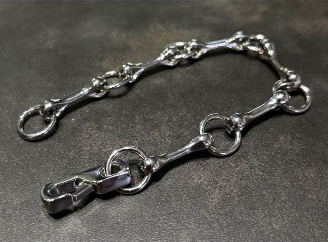VINTAGE ヴィンテージ　シルバー925 ボーンチェーンブレスレット