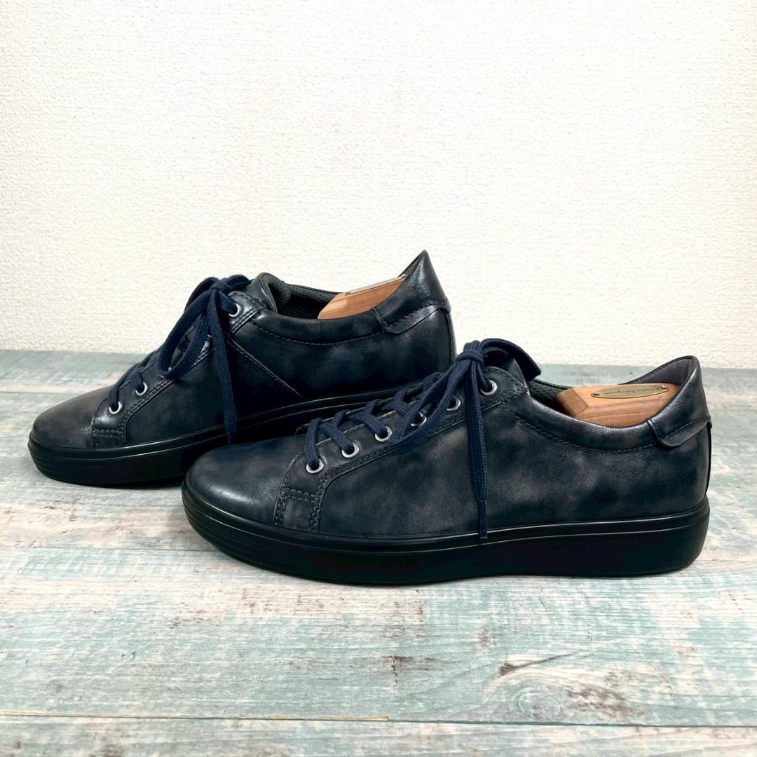 新品 ECCO オールレザー 名作 スニーカー 27.5 新品 ECCO オールレザー 名作 スニーカー 27.5 エコー | ECCO