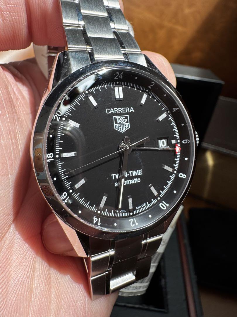 TAG Heuer カレラツインタイム　キャリバー7自動巻き ブラック