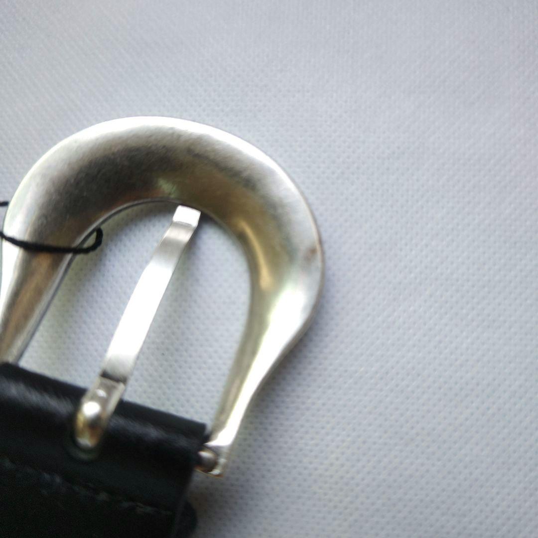 リプレイ　メンズベルト　新品未使用タグ付き　本革レザー黒イタリア製　サイズ85