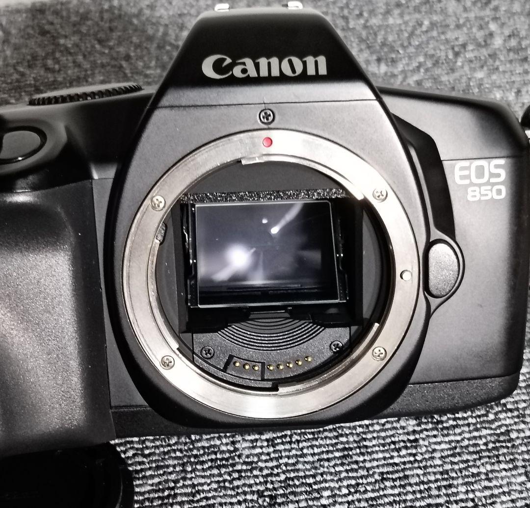Canon EOS 850 一眼レフカメラ 35-105mmレンズ ジャンク品】 Canon EOS 850 フィルム一眼レフカメラ - メルカリ