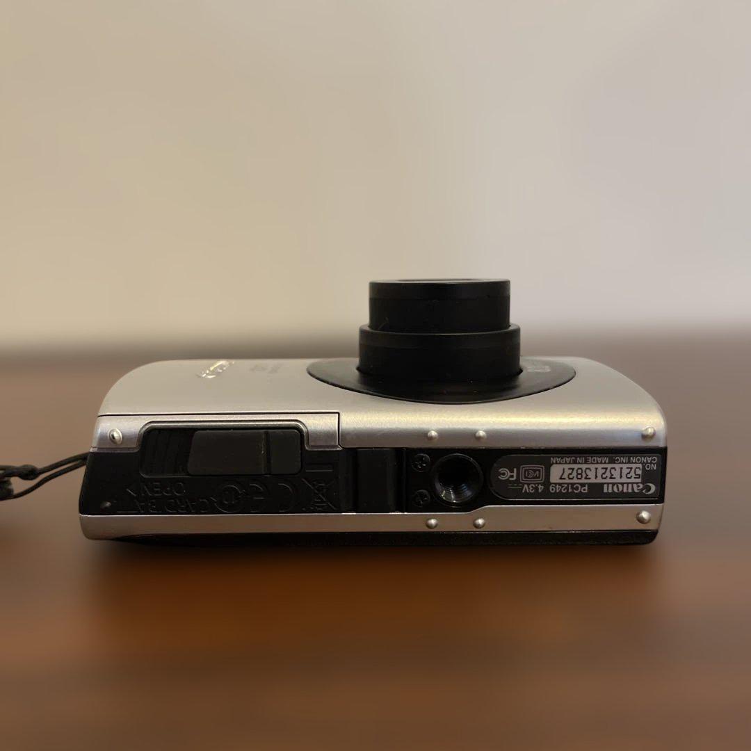 3712 Canon IXY 910 IS シルバー ジャンク品 デジカメ