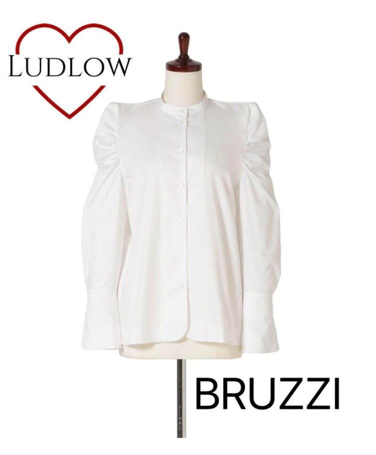 ラドロー白ブラウスBRUZZI ラドロー白ブラウスBRUZZI