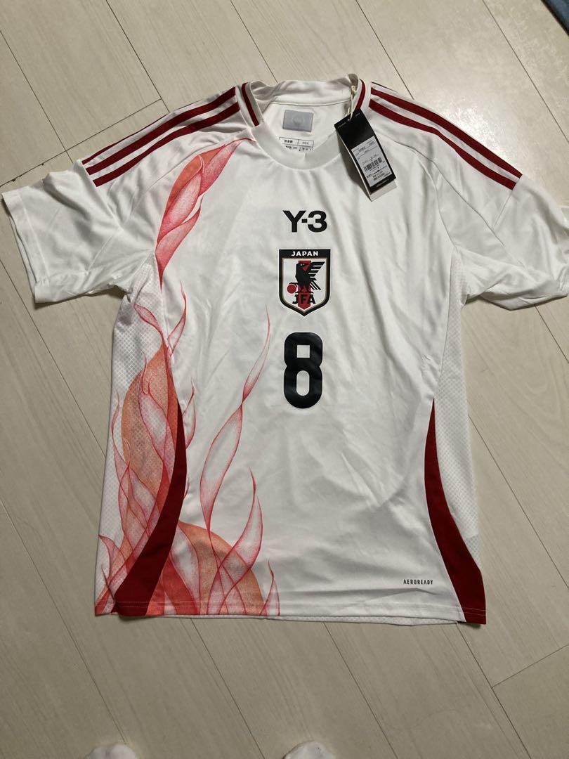 新品タグ付き】日本代表2024 Y-3アウェイユニフォーム8番 南野