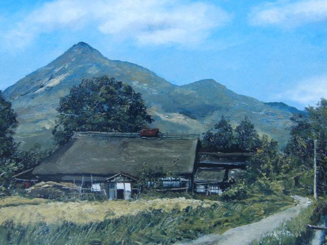 向井 潤吉、86、額装画集画、新品高級額、日本の風景、ふるさと