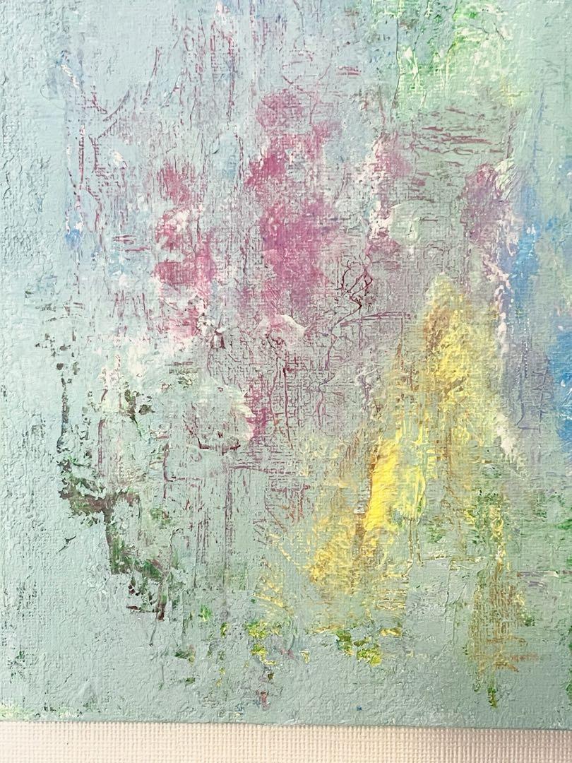 RENA SMサイズ 原画 絵 原画 アート 抽象画 アートボード キャンバス