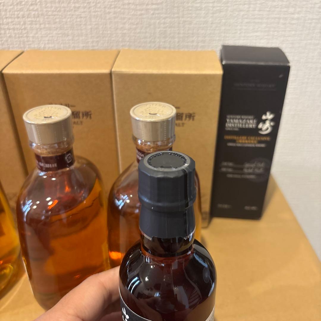 サントリーウイスキー　山崎蒸溜所限定　5点セット　箱付き　未開封
