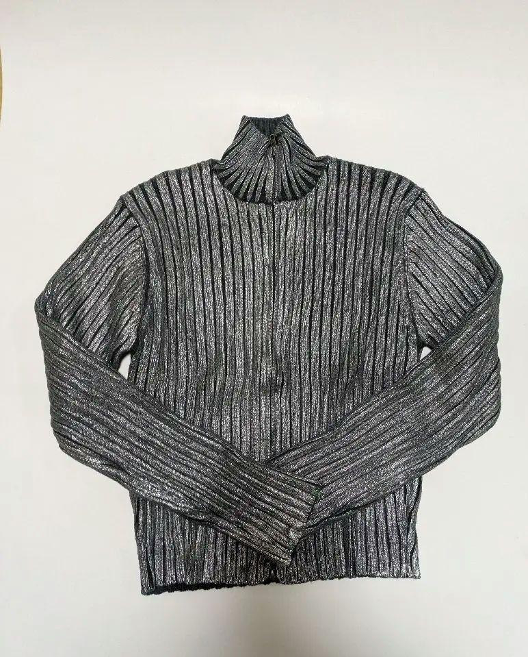 ★新品★JADED LONDON ジェイディッドロンドン光沢 ジップニット