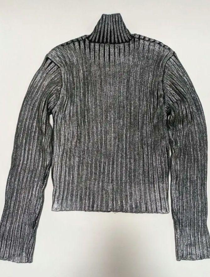★新品★JADED LONDON ジェイディッドロンドン光沢 ジップニット