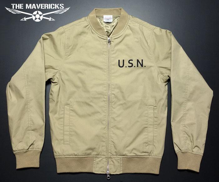 新品 ミリタリージャケット S 米海軍 黒猫 CROAKERモデル