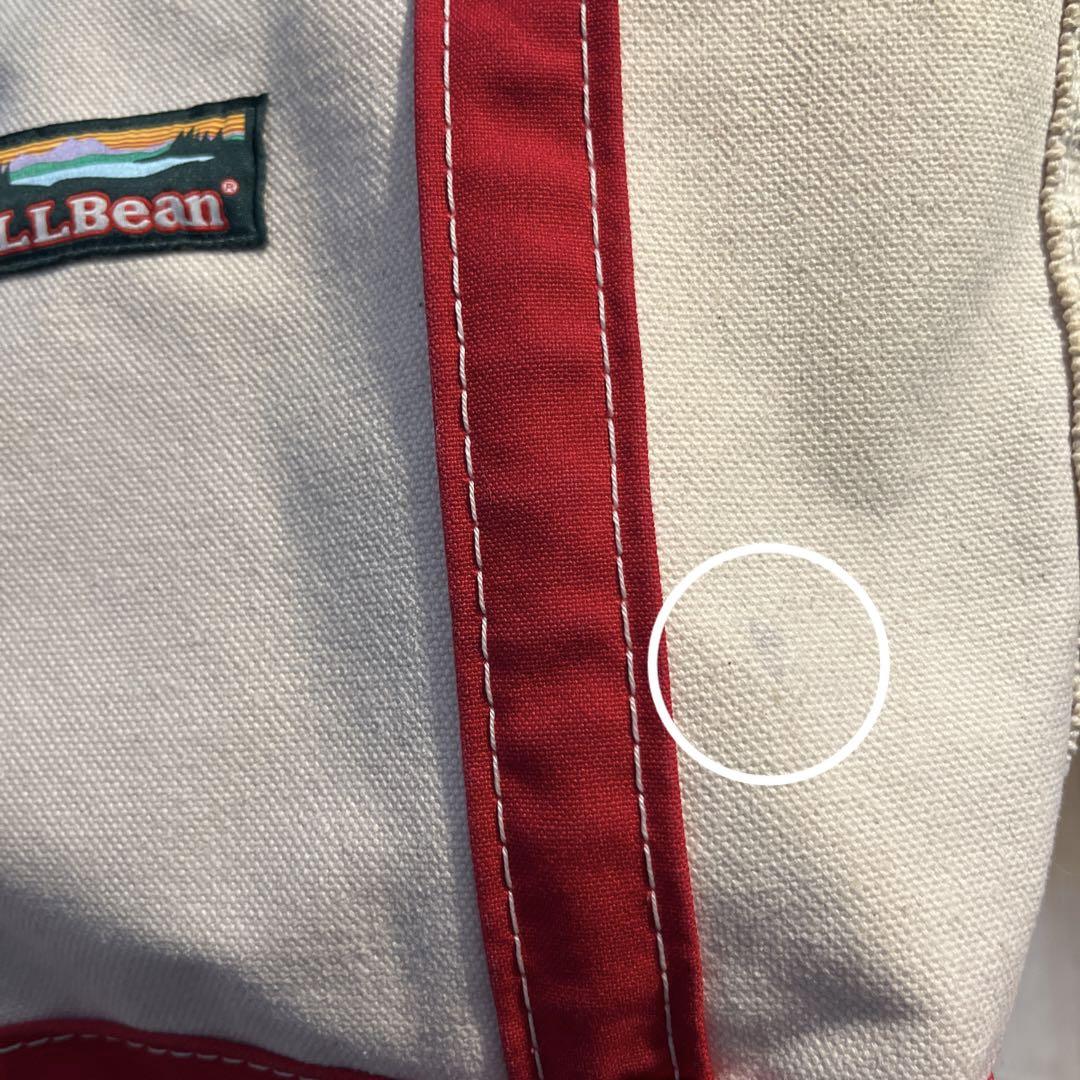 限定コラボ usa製 LLBean×ユナイテッドアローズ BOAT&TOTE 赤