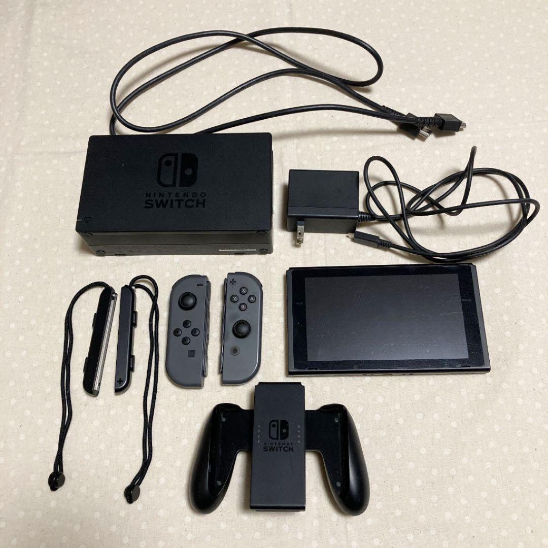 Nintendo Switch 任天堂スイッチ 初期化済み 黒 - メルカリ 【特別訳あり特価】 【初期化済】 スイッチ Switch Nintendo 家庭用ゲーム本体