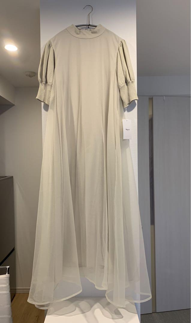 新品タグ付　Ameri FLUFFY MACARON DRESS