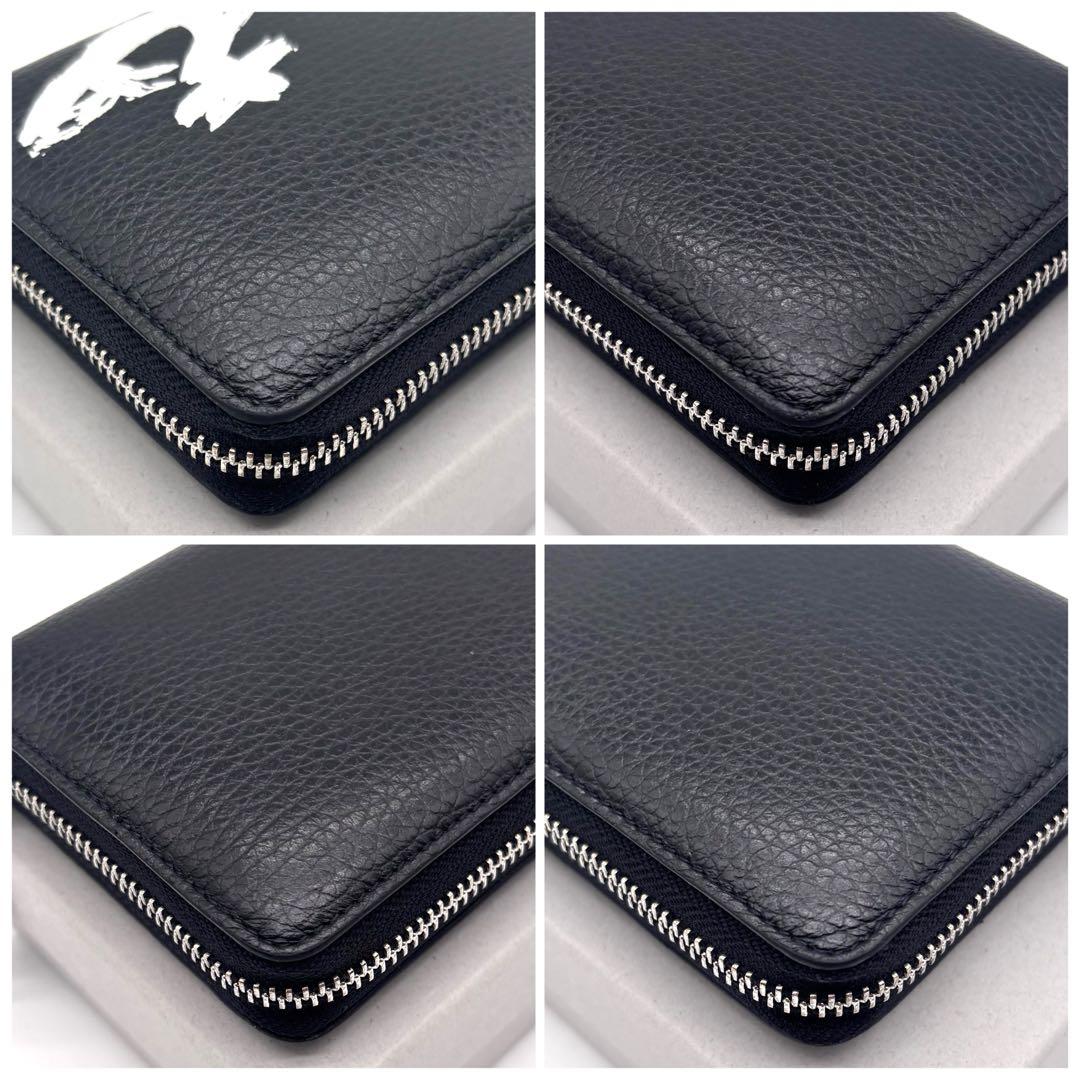 ✨美品✨ヴィヴィアンウエストウッド　長財布　ラウンドファスナー　ペイント　オーブ