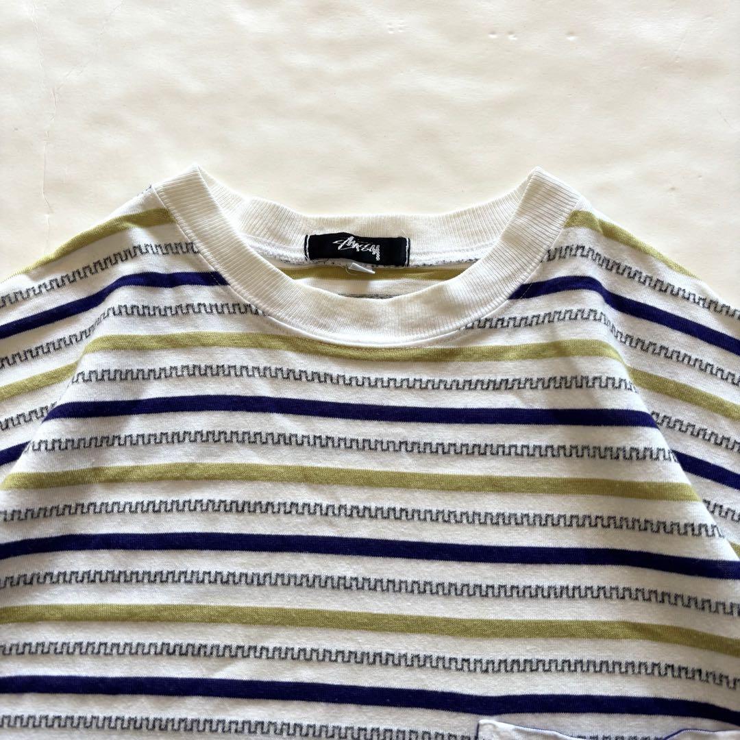 【超希少】80s old stussy ジャガードTシャツ USA製 オリジナル 【超希少】80s old stussy ジャガードTシャツ USA製 オリジナル