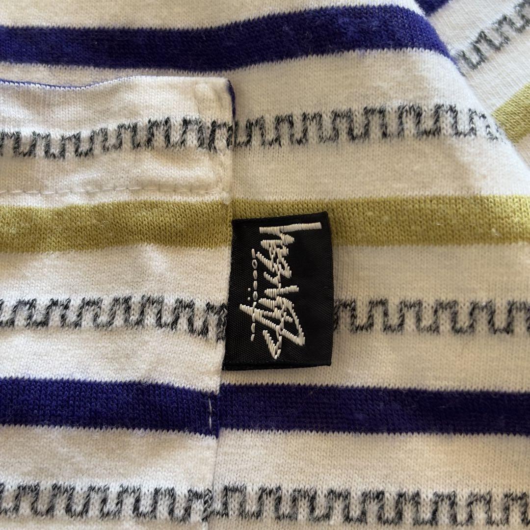 【超希少】80s old stussy ジャガードTシャツ USA製 オリジナル 【超希少】80s old stussy ジャガードTシャツ USA製 オリジナル