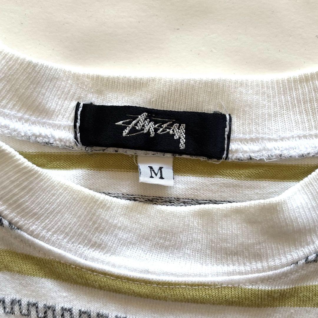 【超希少】80s old stussy ジャガードTシャツ USA製 オリジナル 【超希少】80s old stussy ジャガードTシャツ USA製 オリジナル