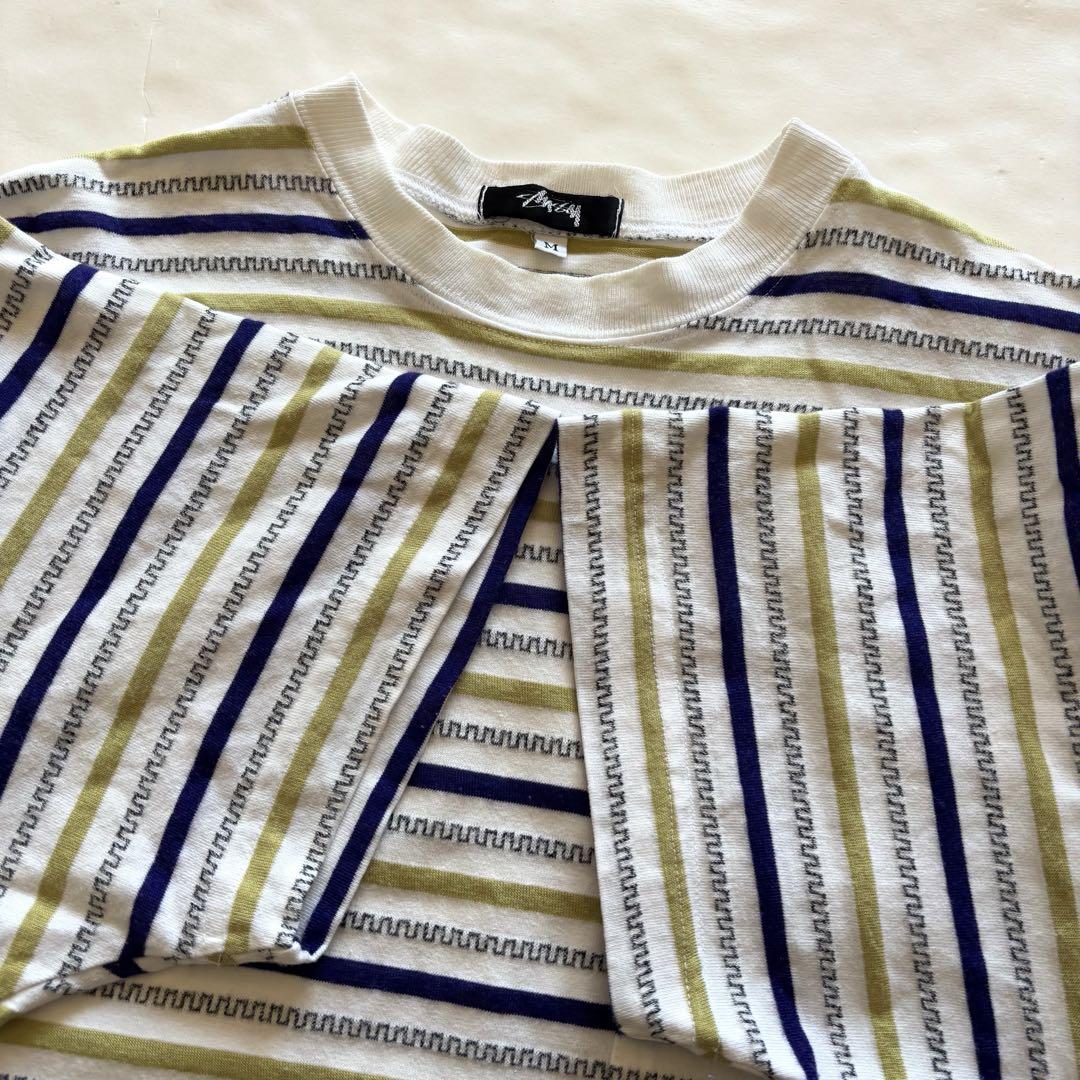 【超希少】80s old stussy ジャガードTシャツ USA製 オリジナル 【超希少】80s old stussy ジャガードTシャツ USA製 オリジナル