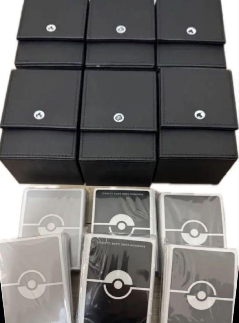 ポケモン　classic デッキケース　3×6セット ポケモン classic スリーブ デッキケース 各6個 サプライ - メルカリ