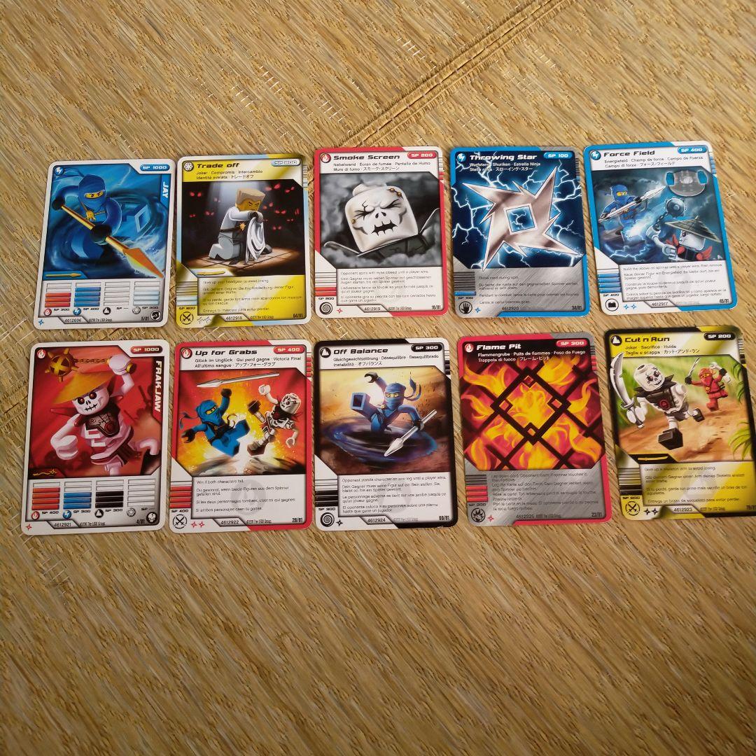 レゴニンジャゴー スピン術バトルカード 60枚セット レゴニンジャゴー スピン術バトルカード 60枚セット