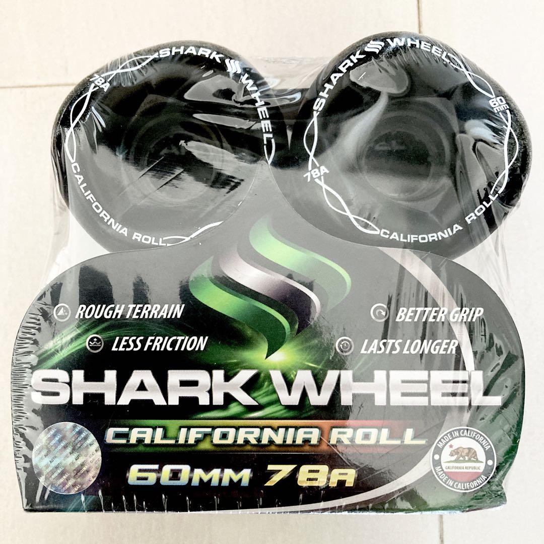 12☆新品☆ シャークウィール 60mm 78a ブラック