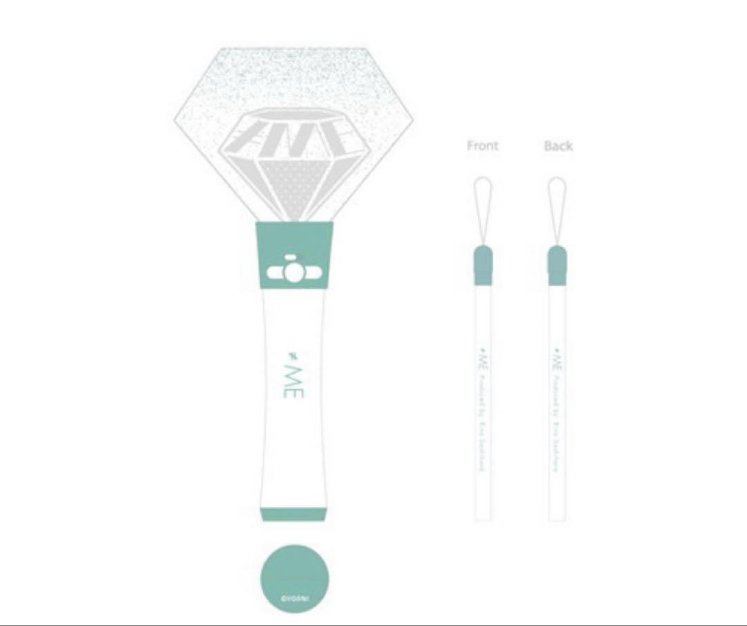 ノイミー ペンライト≠ME official diamond stick 新品
