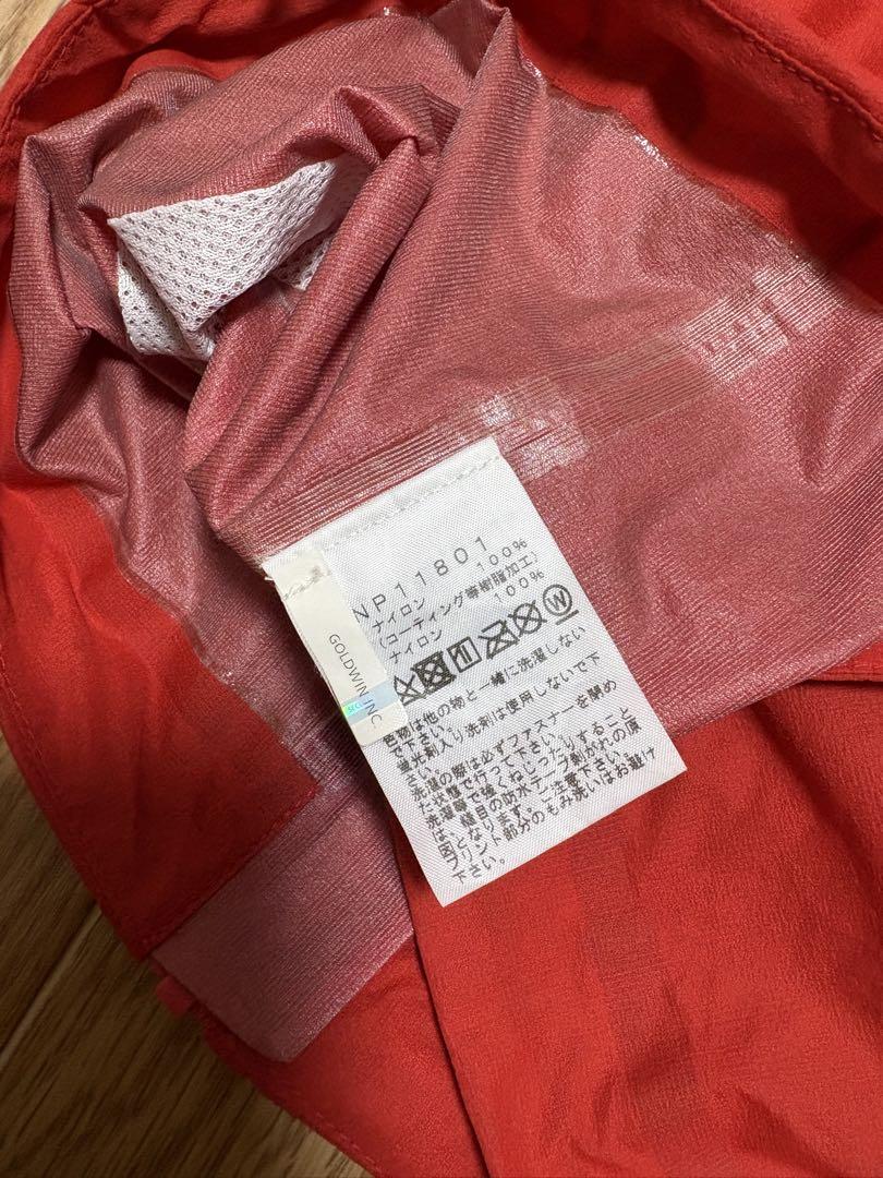 THE NORTH FACE フード付きジャケット レッド