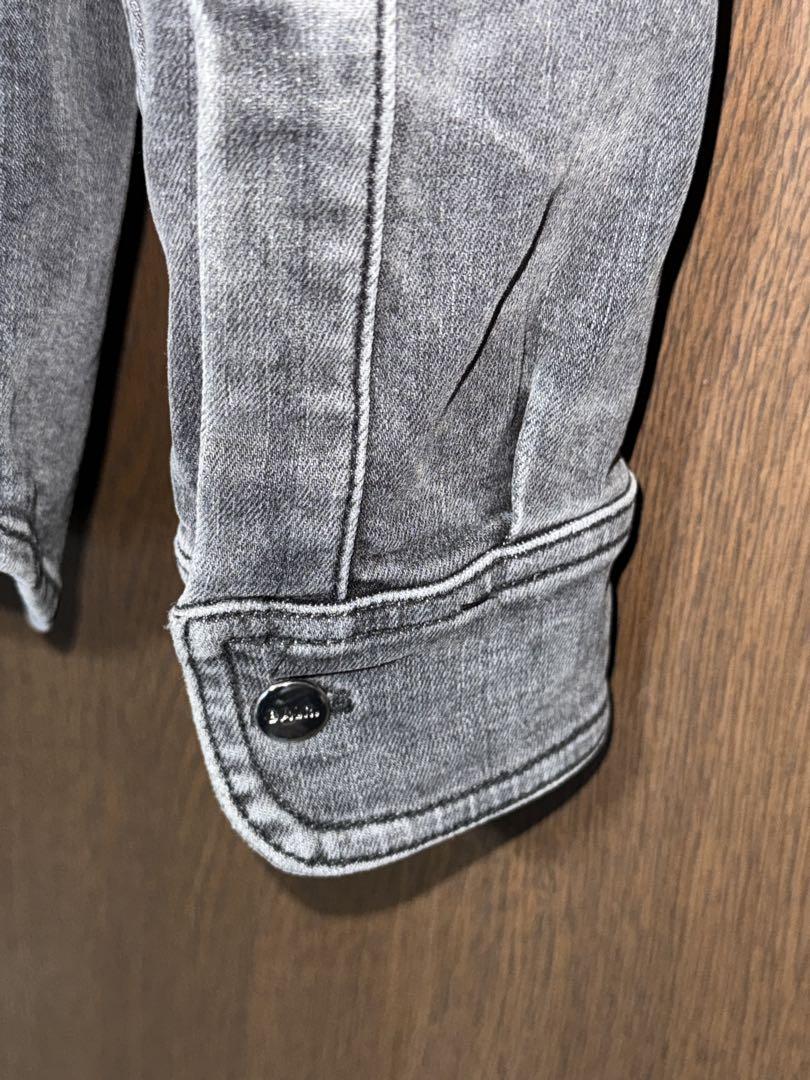 【美品】BALR デニムジャケット　グレー