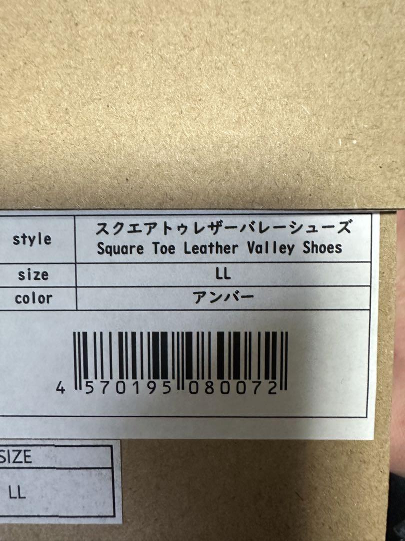AMBERGLEAMレザーバレーシューズ