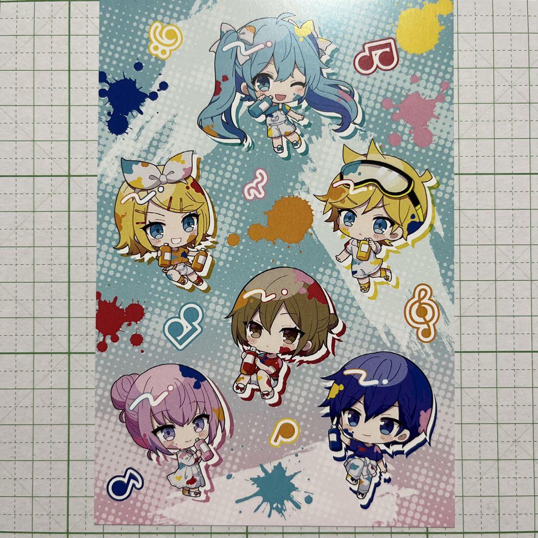 ピアプロキャラクターズ ポストカード コンプリートセット ペンキver.