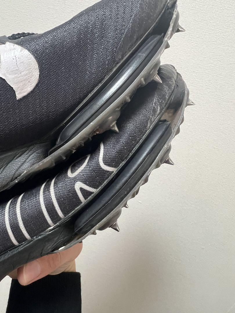 Nike AIR MAXFIY 黒モアテン スパイクシューズ 27.0