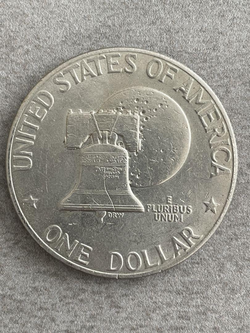 アメリカ】1ドルアイゼンハワー・イーグル・ダラー硬貨1972年