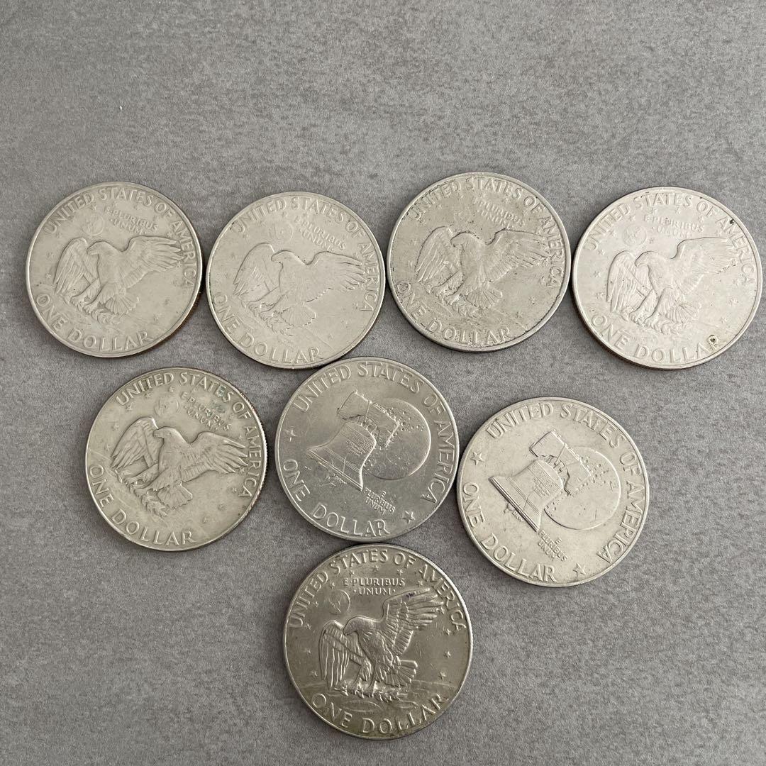 アメリカ】1ドルアイゼンハワー・イーグル・ダラー硬貨1972年