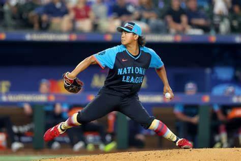 今永選手2024 MLB ASG選手使用39THIRTY FlexCap現地入手