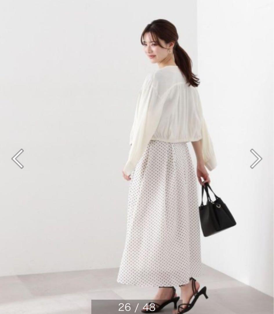美品】プロポーションボディードレッシング シアーブルゾン