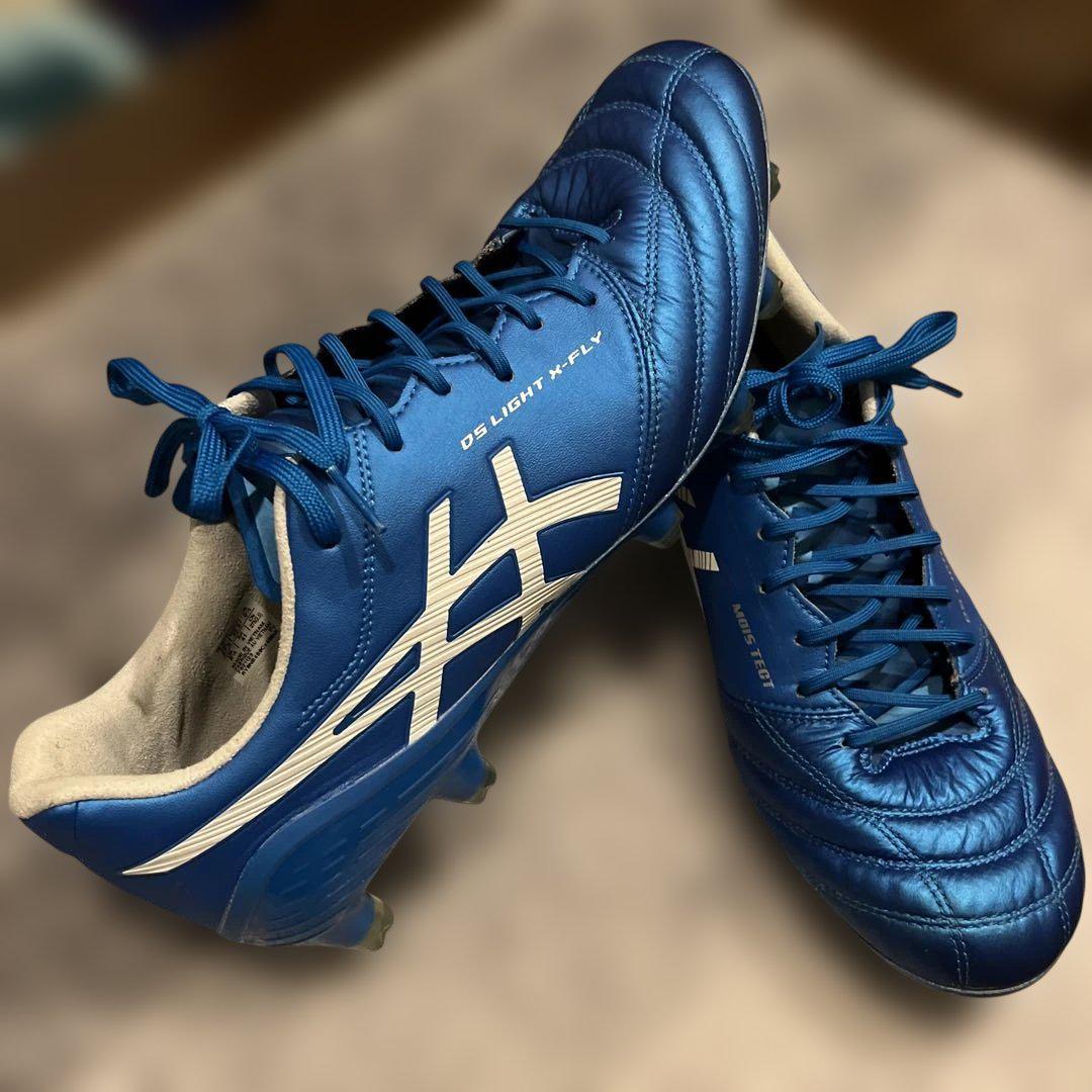 ASICS DS LIGHT X-FLY 青 サッカースパイク